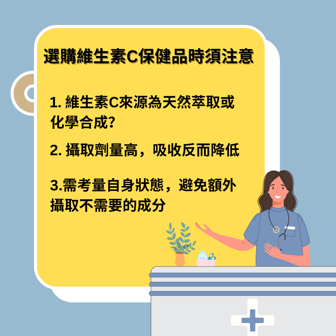 OkayTake營養師說明維生素C購買及服用時所需的注意事項